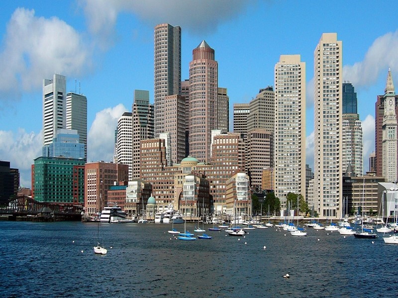 Boston Massachusetts Skyline