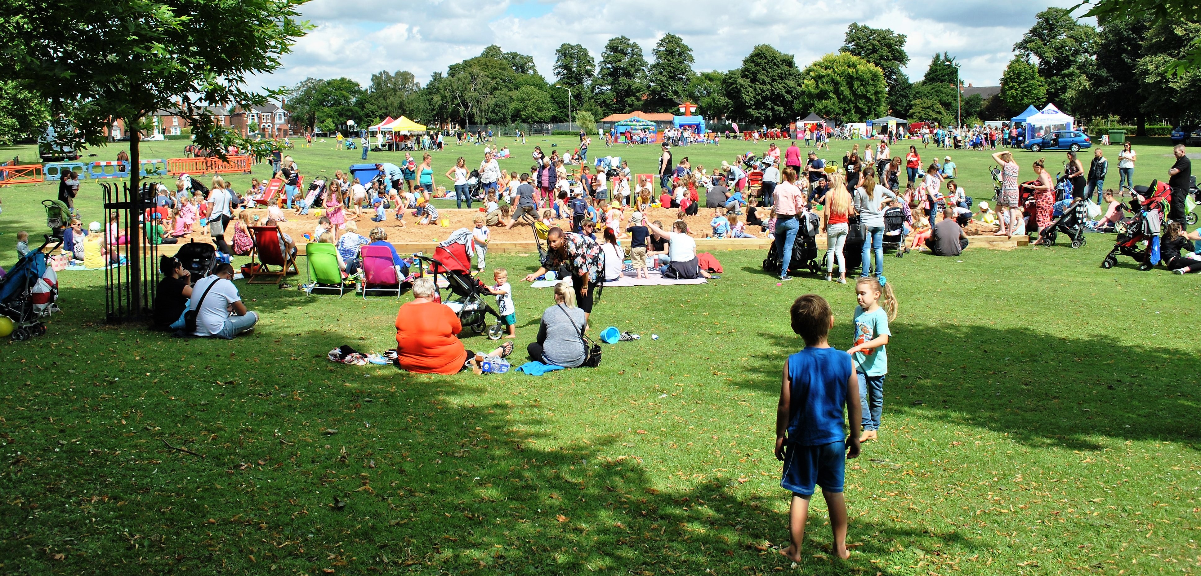 Beach Party in Central Park